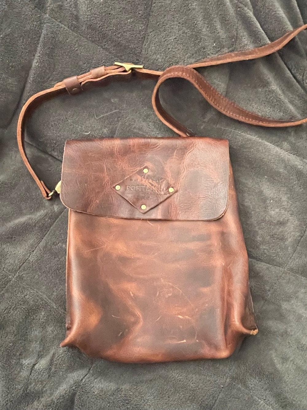 Portland Leather Hawkeye, Lava - Picture 2 of 15